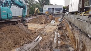 Excavated for new Lower ground floor