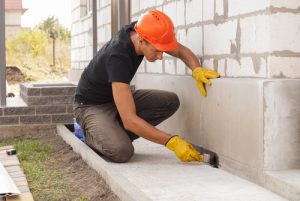 foundation repairs by the work